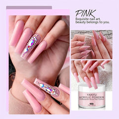 Acrylic Powder Kit 60g Nail Set Extension 3D Carving Supplies