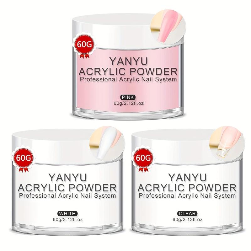 Acrylic Powder Kit 60g Nail Set Extension 3D Carving Supplies