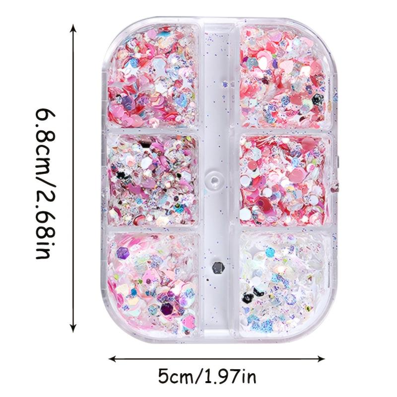 Mixed Irregular Nail Sequins Glitter Art Supplies DIY Craft Decoration
