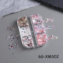 Mixed Irregular Nail Sequins Glitter Art Supplies DIY Craft Decoration