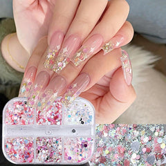 Mixed Irregular Nail Sequins Glitter Art Supplies DIY Craft Decoration