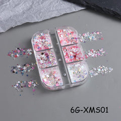 Mixed Irregular Nail Sequins Glitter Art Supplies DIY Craft Decoration