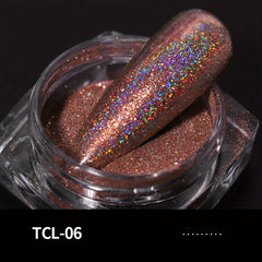 Magic Mirror Effect Nail Art Glitter Powder
