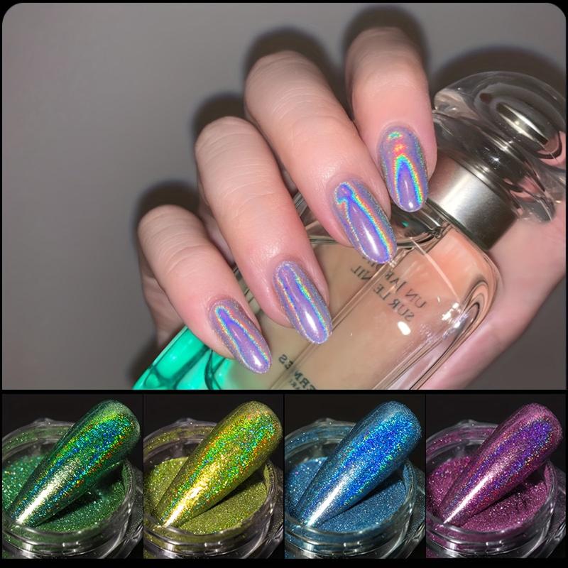 Magic Mirror Effect Nail Art Glitter Powder