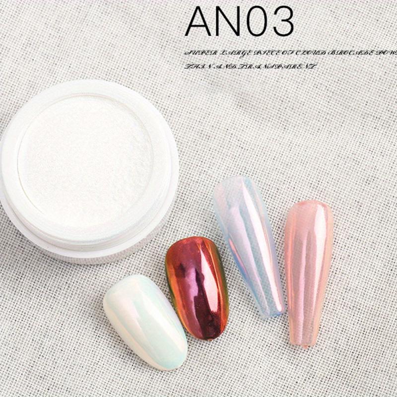 Iridescent Holographic Nail Powder for Nail Art