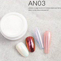 Iridescent Holographic Nail Powder for Nail Art