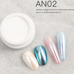 Iridescent Holographic Nail Powder for Nail Art