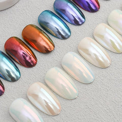 Iridescent Holographic Nail Powder for Nail Art