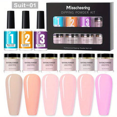 Acrylic Dip Powder Nail Starter Kit for Women and Girls