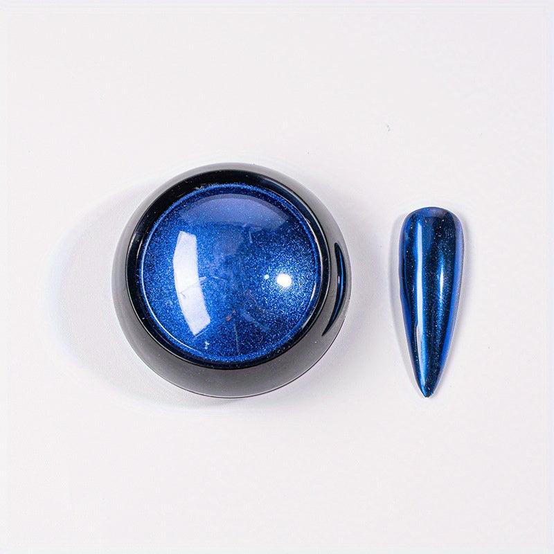 Holographic Nail Art Pigment Dust for Metallic Mirror Manicures