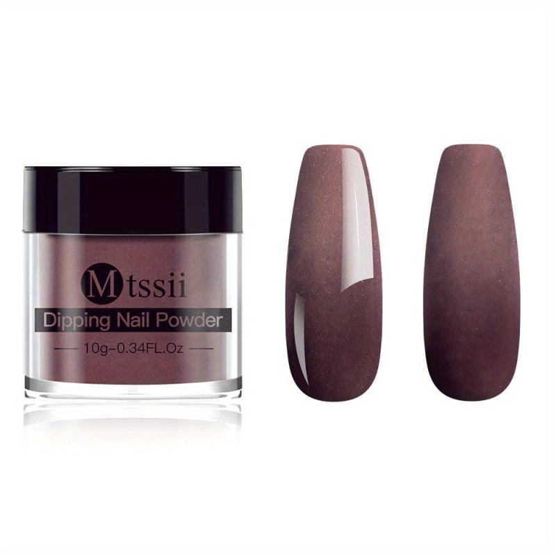 6 Colors DIY Nail Dip Powder Kit for French Nails Birthdays Parties