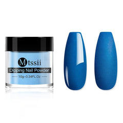 6 Colors DIY Nail Dip Powder Kit for French Nails Birthdays Parties