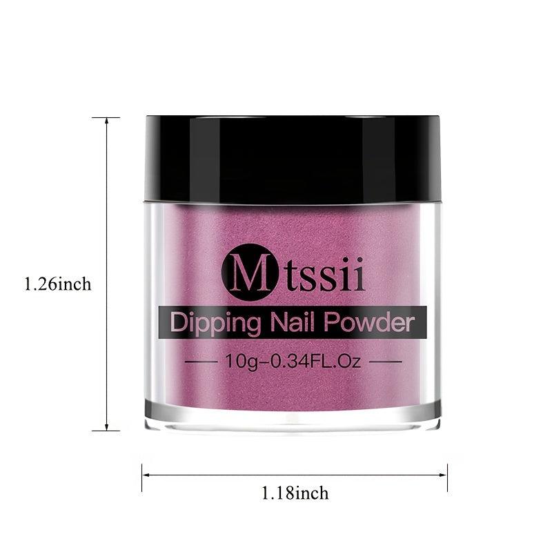 6 Colors DIY Nail Dip Powder Kit for French Nails Birthdays Parties