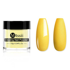 6 Colors DIY Nail Dip Powder Kit for French Nails Birthdays Parties