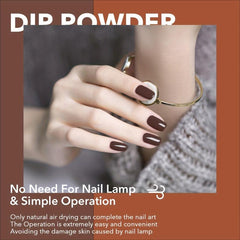 Aokitec Red Nail Dipping Powder French Pro Collection System