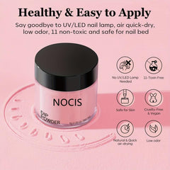 Nail Dip Powder Starter Kit Macaron Spring Colors Basic Liquid Set