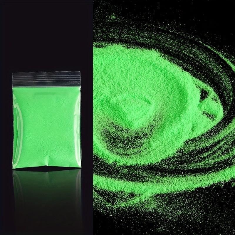 10g Fluorescent Nail Glitter Powder for Nail Art & Festivals