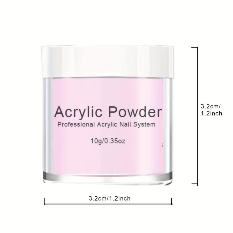 Clear Jelly Nude Nail Acrylic Powder Cream Pink Nude Nail Acrylic Powder