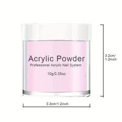Clear Jelly Nude Nail Acrylic Powder Cream Pink Nude Nail Acrylic Powder