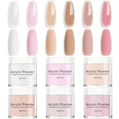 Clear Jelly Nude Nail Acrylic Powder Cream Pink Nude Nail Acrylic Powder