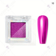 Magic Mirror Powder Glass Fine Flash Titanium Golden Powder Chameleon Nail Paint