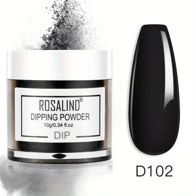 Dip Powder 8 Colors Pink Glitter Basic Transparent Nail Dipping Build Powder