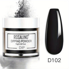 Dip Powder 8 Colors Pink Glitter Basic Transparent Nail Dipping Build Powder