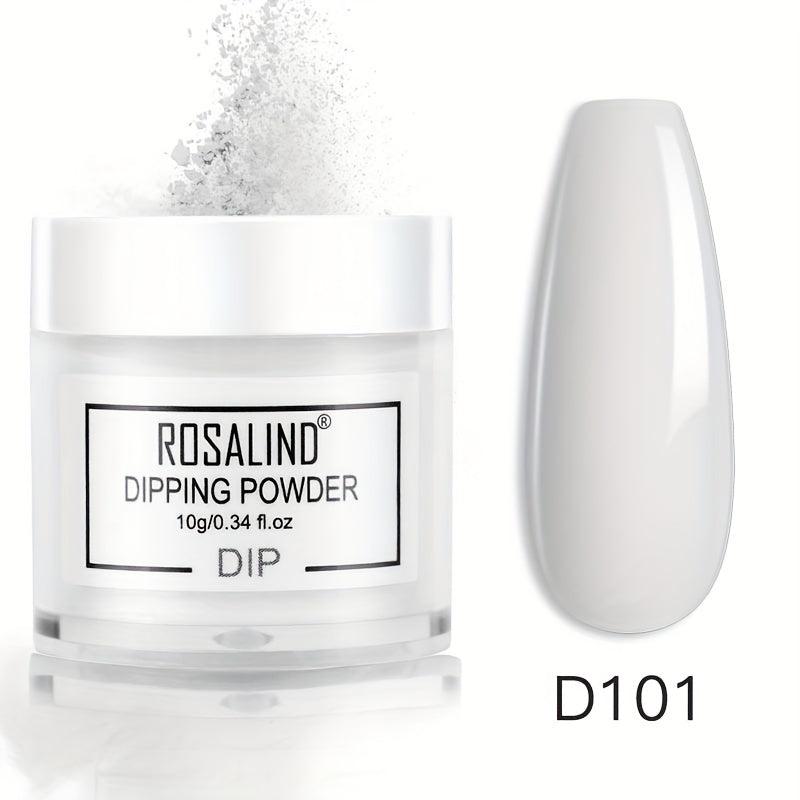 Dip Powder 8 Colors Pink Glitter Basic Transparent Nail Dipping Build Powder