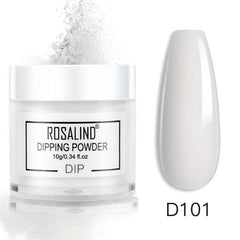 Dip Powder 8 Colors Pink Glitter Basic Transparent Nail Dipping Build Powder