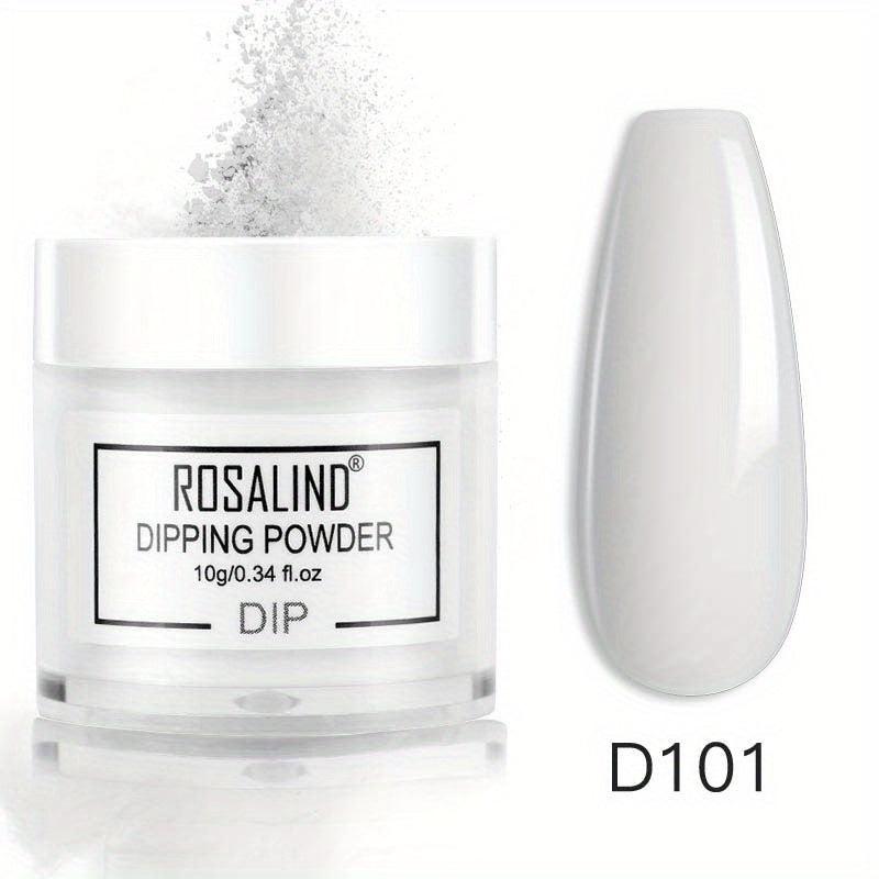 Dip Powder 8 Colors Pink Glitter Basic Transparent Nail Dipping Build Powder