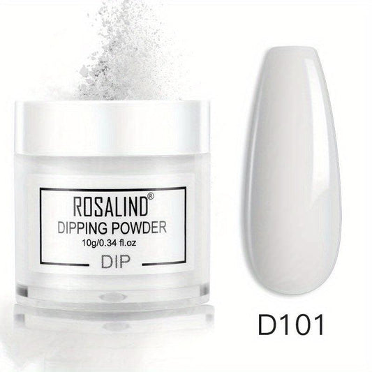 Dip Powder 8 Colors Pink Glitter Basic Transparent Nail Dipping Build Powder