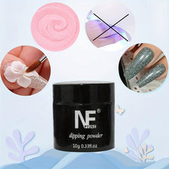 6pcs Nail Dipping Powder Set for Stunning Nail Art DIY