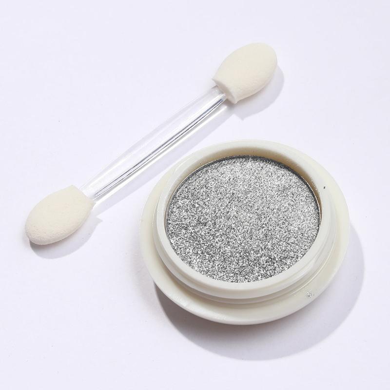 Magic Mirror Powder Golden/Silvery Nail Decoration