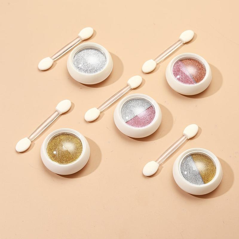 Magic Mirror Powder Golden/Silvery Nail Decoration