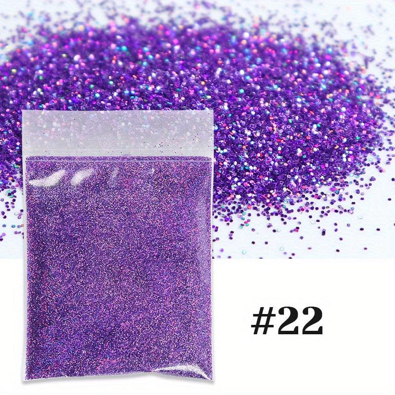 Reflective Nail Glitter Dust for Nail Art Decorations 10g