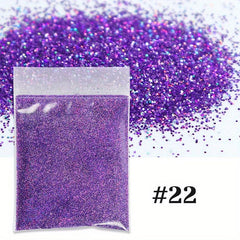 Reflective Nail Glitter Dust for Nail Art Decorations 10g
