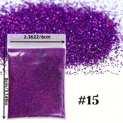 Reflective Nail Glitter Dust for Nail Art Decorations 10g