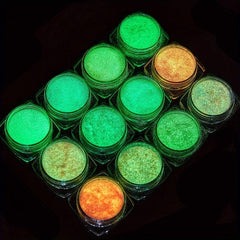 Luminous Nail Glitter Powder Dust Shining Sugar Effect