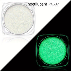 Luminous Nail Glitter Powder Dust Shining Sugar Effect