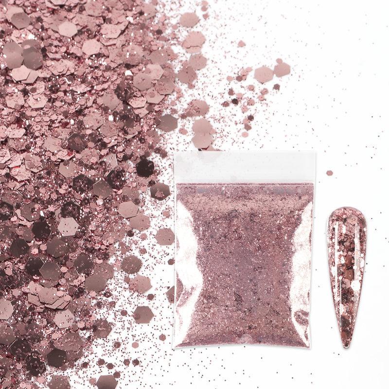 10g Holographic Nail Glitter Flakes for DIY Manicure Art