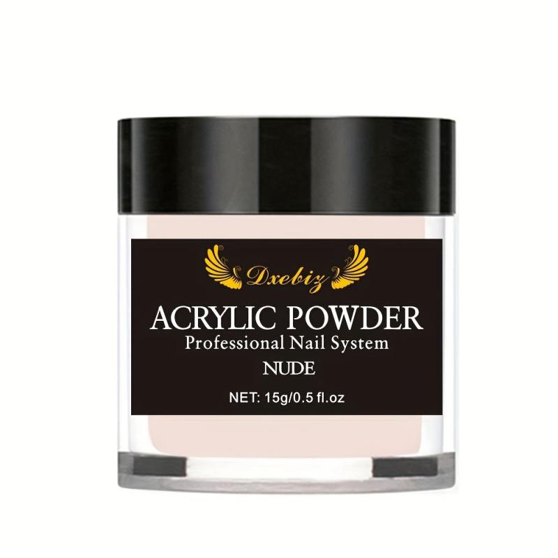 4 Colors Acrylic Powder 15g Professional Nail Powder for Extension