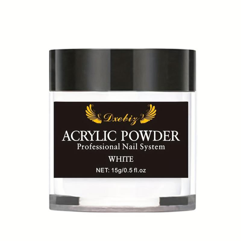 4 Colors Acrylic Powder 15g Professional Nail Powder for Extension