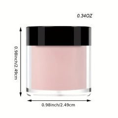 4 colors Crystal Acrylic Powder for Nail Extensions Nude Pink and Transparent