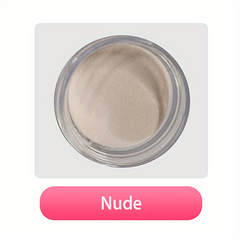 4 colors Crystal Acrylic Powder for Nail Extensions Nude Pink and Transparent