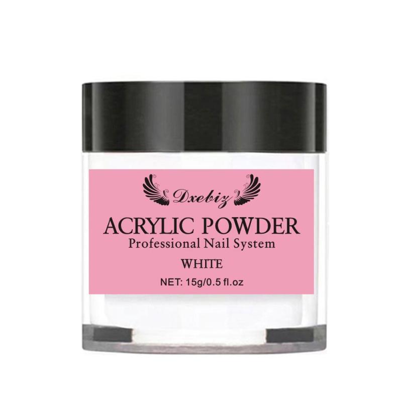 15G Acrylic Powder Clear Pink Nude French Manicure Nail Extension