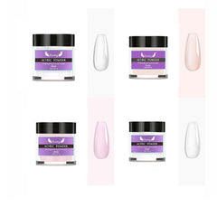 10G Acrylic Nail Powder Clear Pink Nude Pro Carving Crystal Polymer