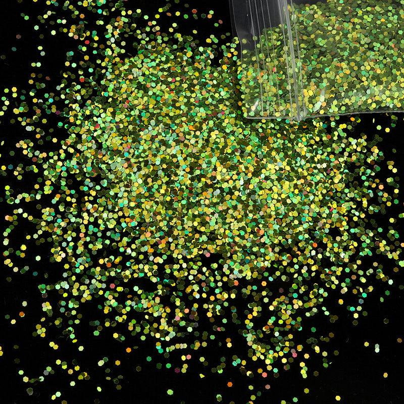 10g Holographic Nail Glitter Powder Sequins for DIY Manicure