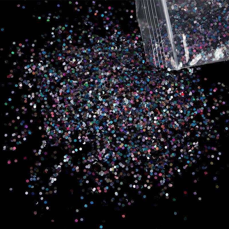 10g Holographic Nail Glitter Powder Sequins for DIY Manicure