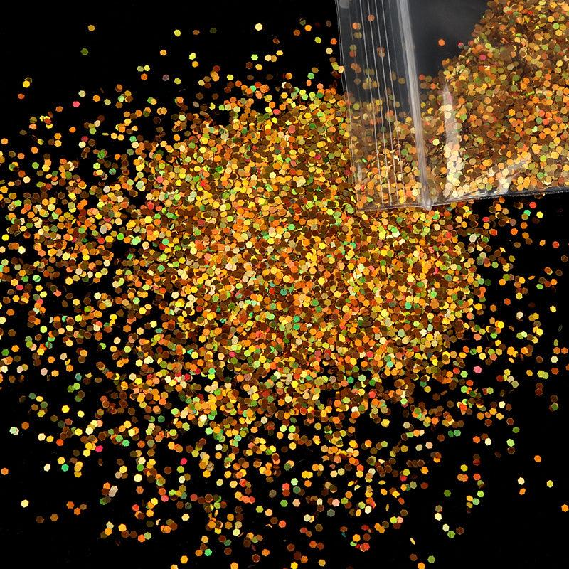10g Holographic Nail Glitter Powder Sequins for DIY Manicure