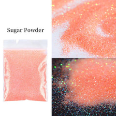 6 Colors Glitter Nail Powder 50g DIY Nail Art & Festivals Candy Coat Effect